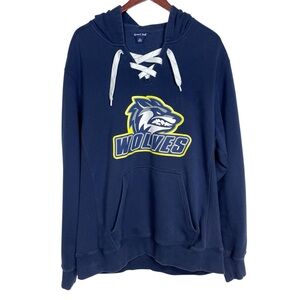 Sport-Tek Wolves Hockey Hooded Sweater Size XL